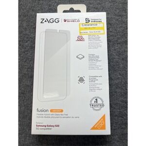 ZAGG InvisibleShield Fusion with D30 Screen Protector For Samsung Galaxy‎ S22 5G